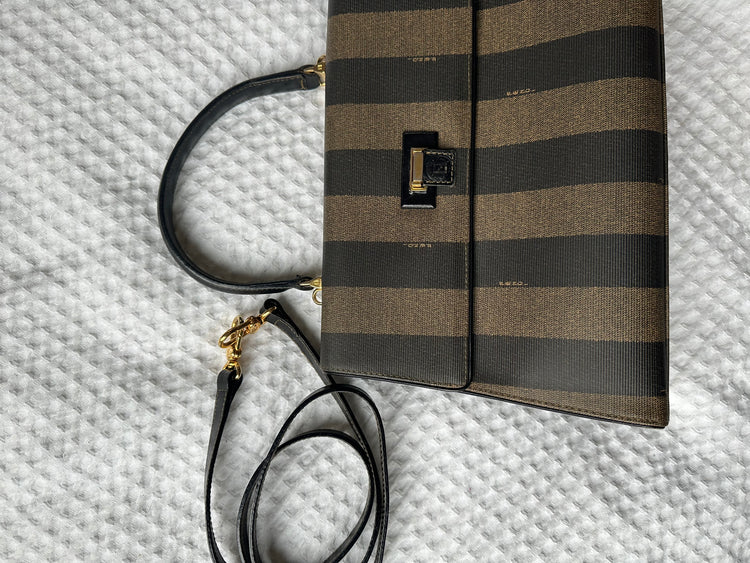 Vintage Fendi Top Handle and Crossbody Bag