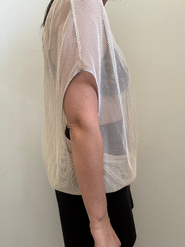 Vintage Gold Knit Coverup Size OS