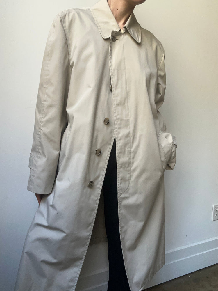 Vintage London Fog Trench Coat Size Small