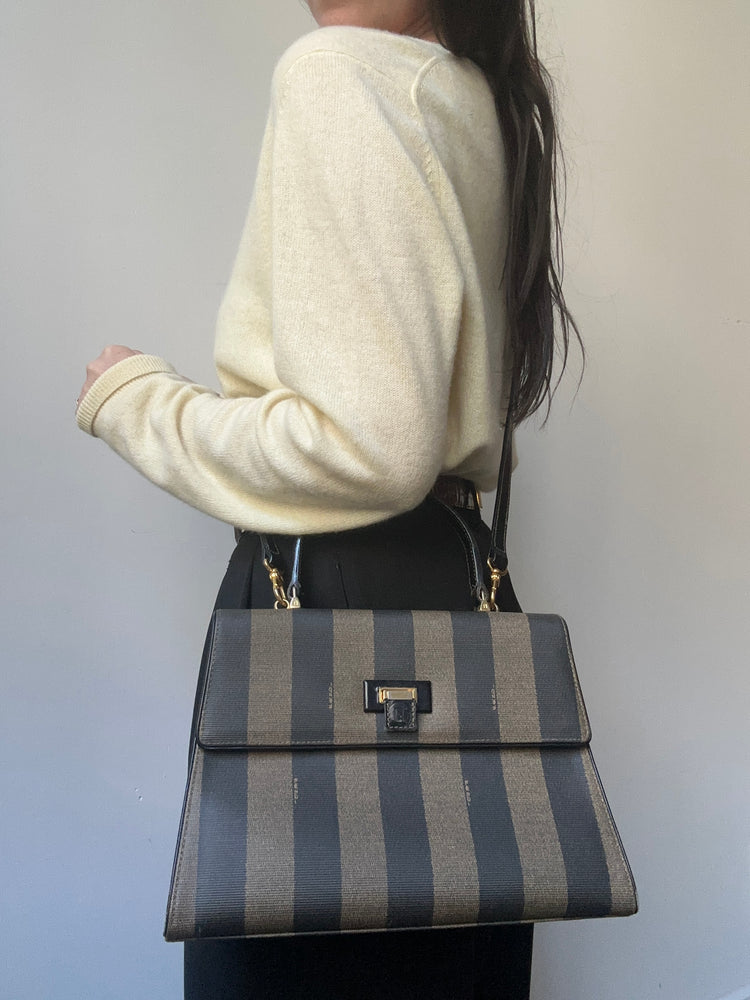 Vintage Fendi Top Handle and Crossbody Bag