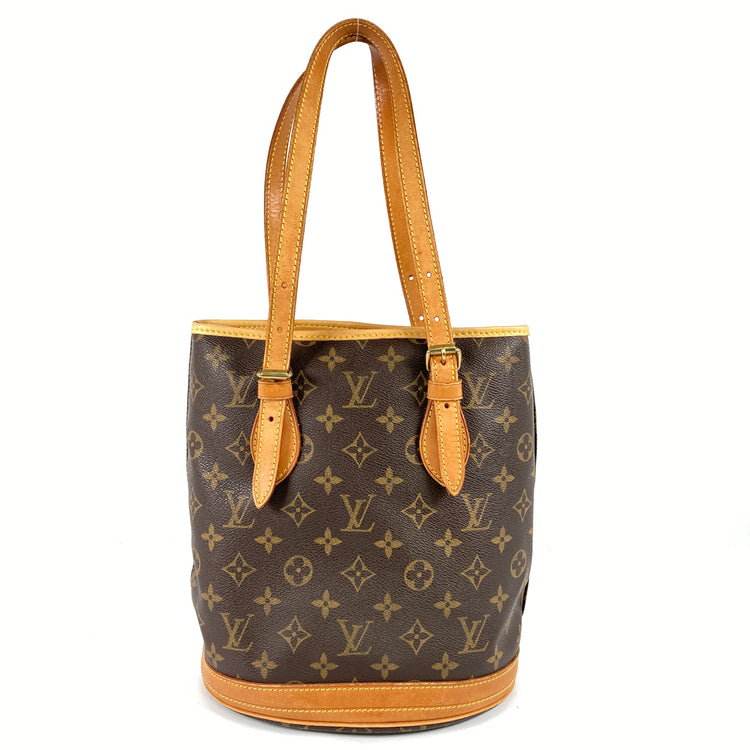 Vintage LV 1998 Bucket Bag with Pouch
