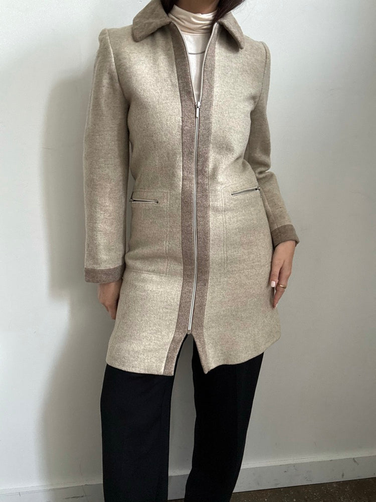Vintage Max Mara Lightweight Zipped Jacket Size Small