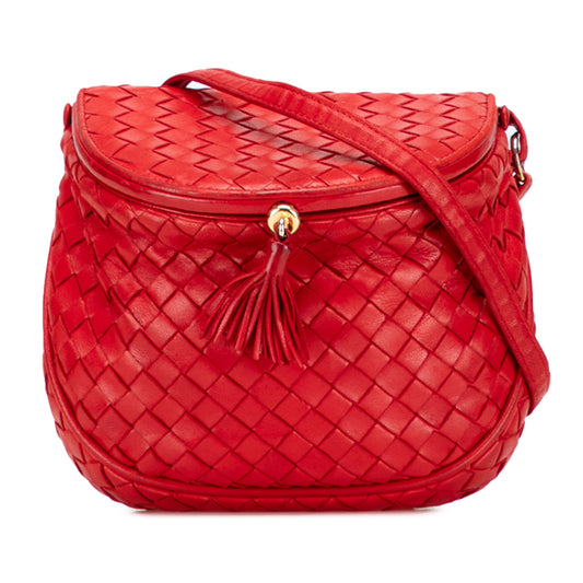 Vintage Bottega Veneta Nappa Intrecciato Crossbody