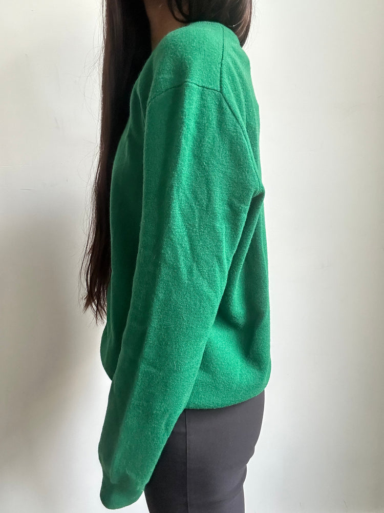 Vintage Polo Ralph Lauren Green Sweater Size Medium