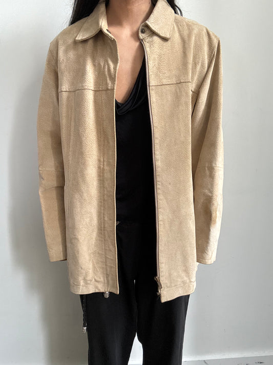 Vintage Tan Suede Small Coat