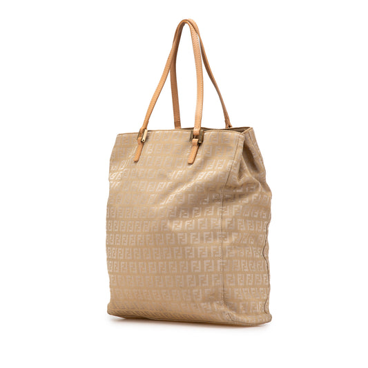Vintage Fendi Zucchino Canvas Tote