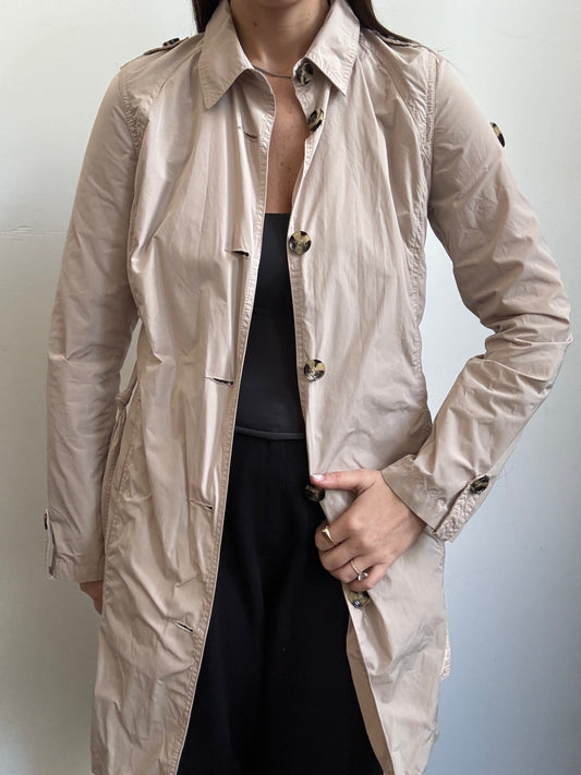 Vintage Armani Beige Trench Size XS