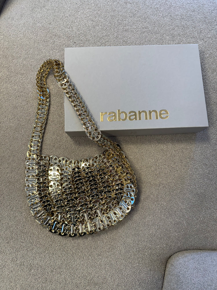 Pre-Loved Paco Rabbane Gold Chain Bag