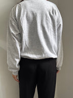 Vintage Heather Gray Galapagos Crewneck Sweater Size Medium