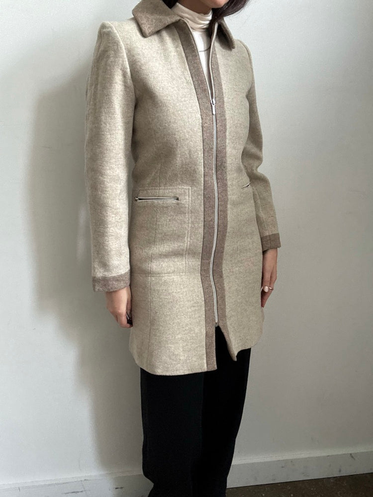 Vintage Max Mara Lightweight Zipped Jacket Size Small