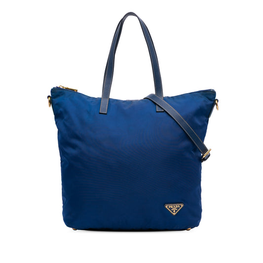 Prada Tessuto Zip Top Convertible Tote