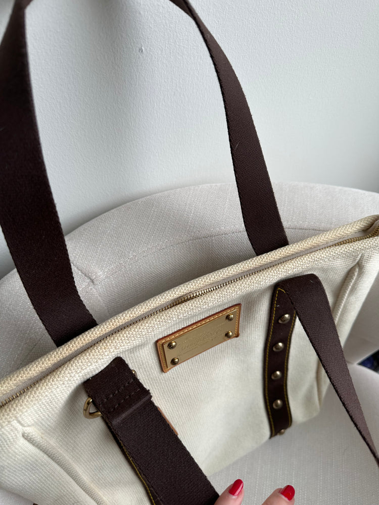 Vintage Louis Vuitton Canvas Tote