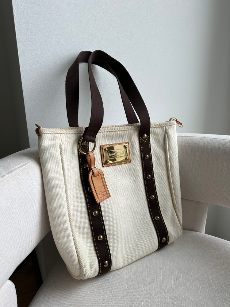 Vintage Louis Vuitton Canvas Tote