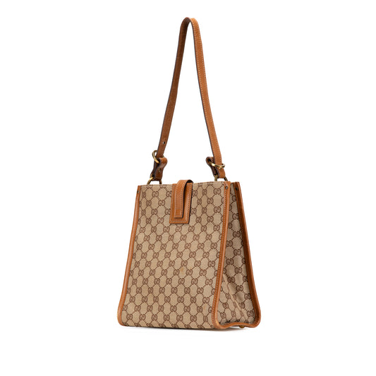 Vintage Gucci GG Canvas Shoulder Bag