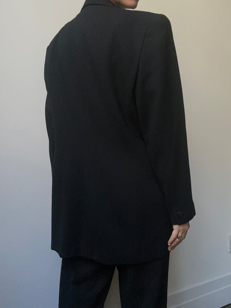 Vintage Classic Black Blazer Size M