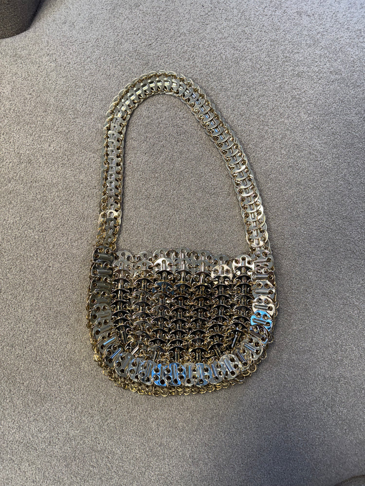 Pre-Loved Paco Rabbane Gold Chain Bag