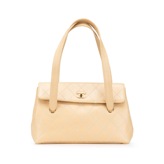 Vintage 2002 Chanel Wild Stitch Shoulder Bag