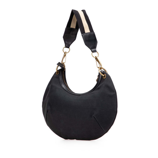 Vintage Gucci Web Canvas Hobo