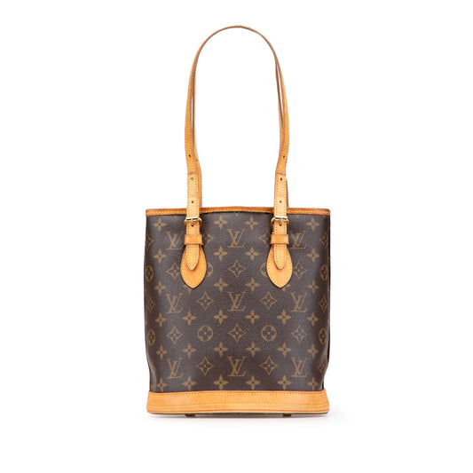 Vintage Louis Vuitton Monogram Petit Bucket