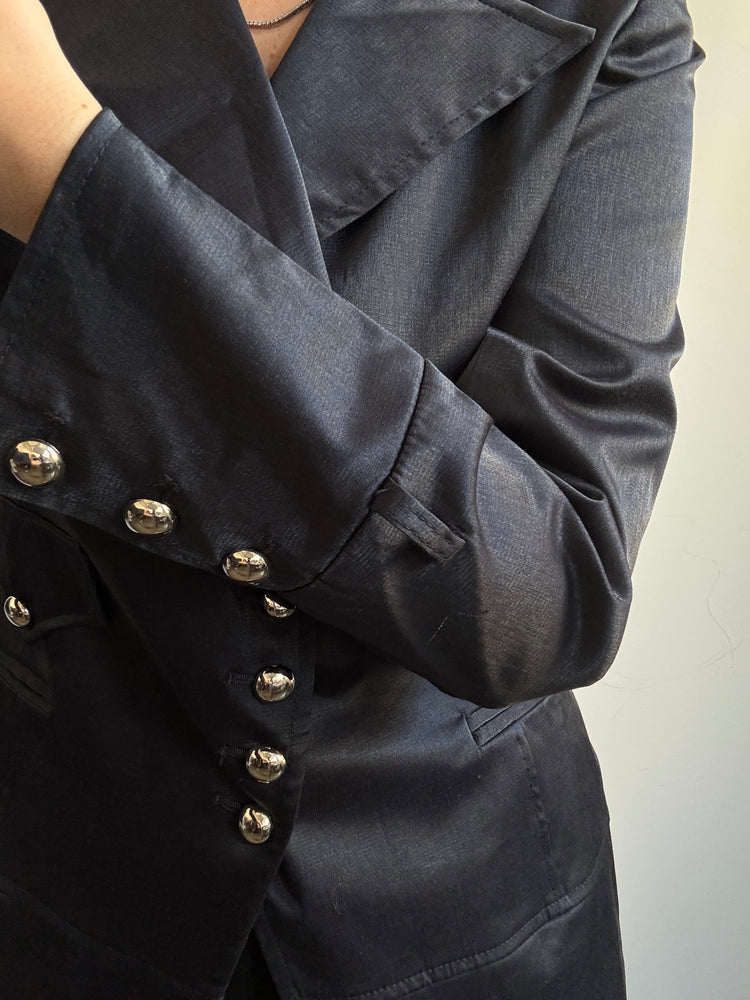 Vintage Black YSL Blazer Size Small