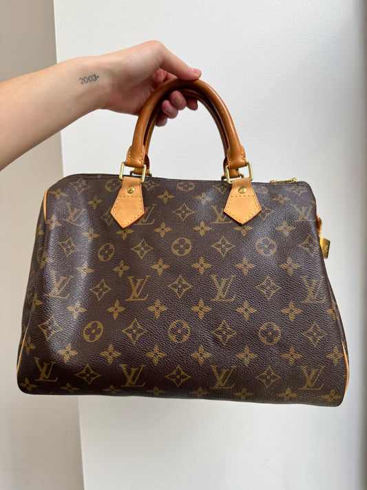 Louis Vuitton 2009 Monogram Canvas Speedy 30 Hand Bag