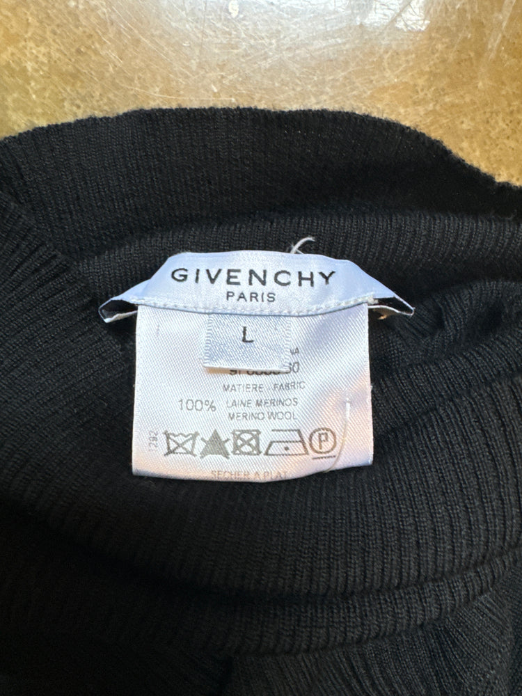 Vintage Givenchy Black Turtleneck Size M