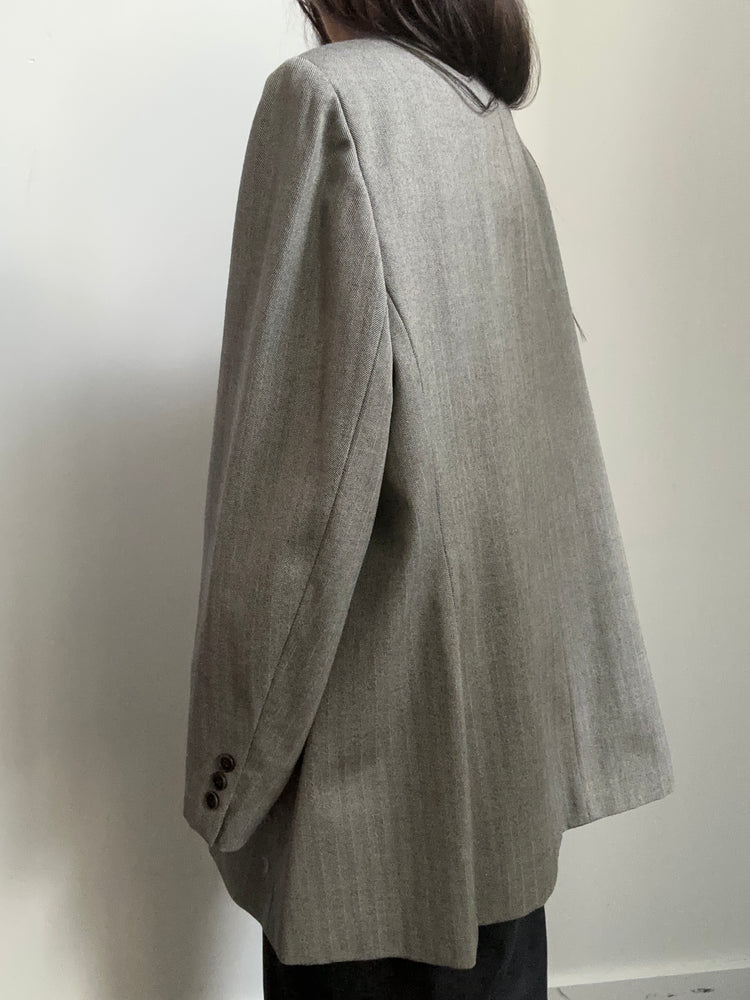 Vintage Light Grey Blazer Size XL