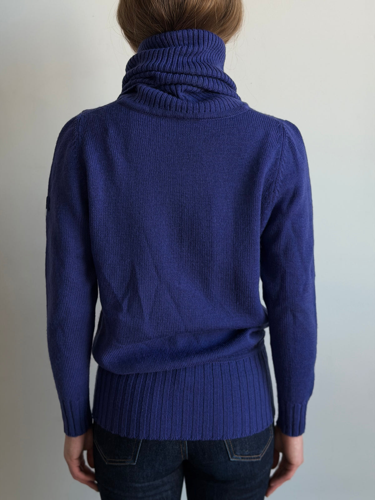 Vintage Violet Pure Wool Turtleneck Knit Size Medium