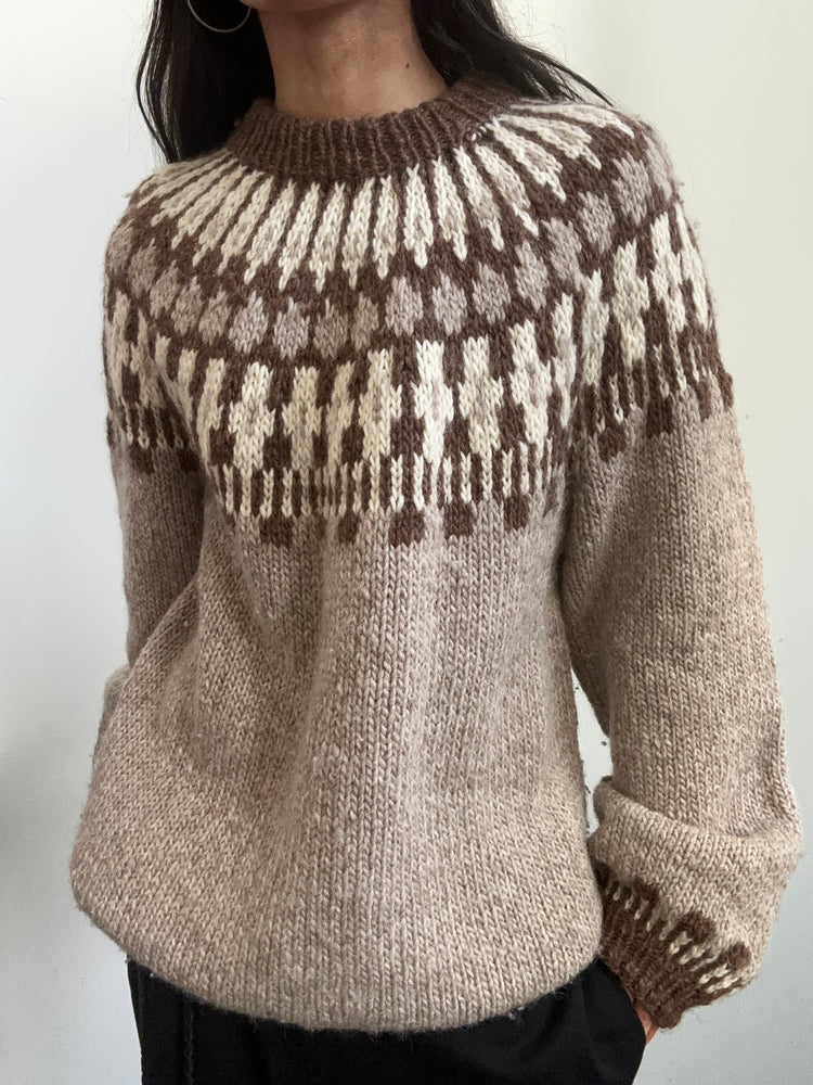 Vintage Icelandic Sweater Size Small