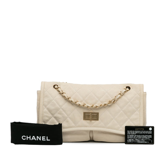 Vintage 2009 Ivory Double Pocket Chanel