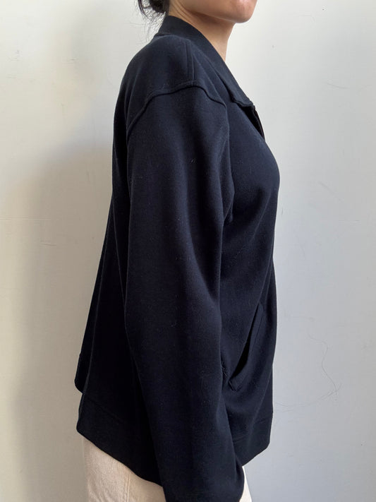 Vintage Navy Cotton Jacket Size XL