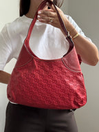 Vintage Gucci Red Leather Bag
