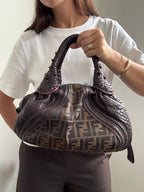 Vintage Fendi Spy Zucca Canvas Bag