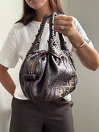 Vintage Fendi Spy Zucca Canvas Bag