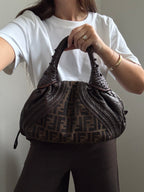 Vintage Fendi Spy Zucca Canvas Bag