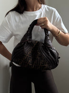 Vintage Fendi Spy Zucca Canvas Bag