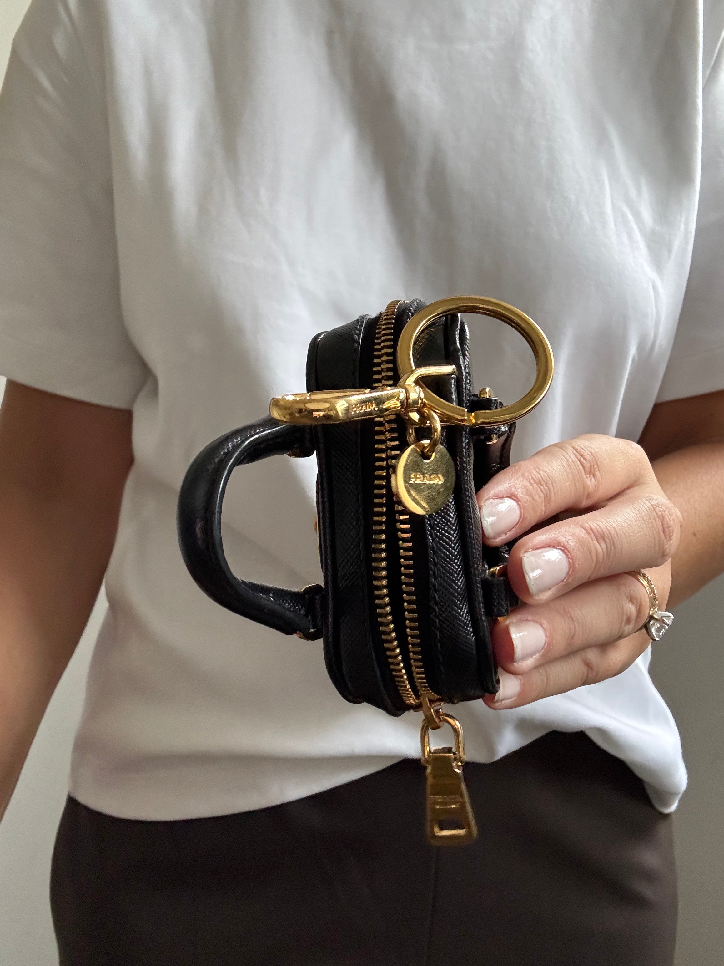 Vintage Prada Micro Bag Charm