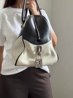 Vintage Prada 2000's Vitello Bowling Bag