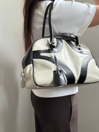 Vintage Prada 2000's Vitello Bowling Bag