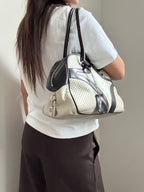Vintage Prada 2000's Vitello Bowling Bag