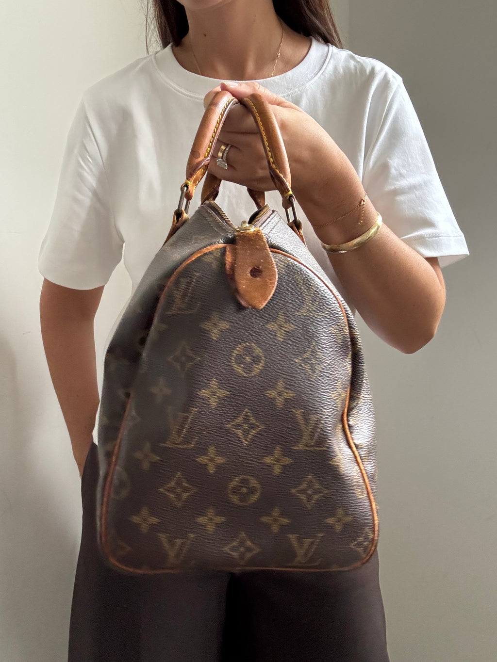 Vintage Louis Vuitton Monogram Speedy