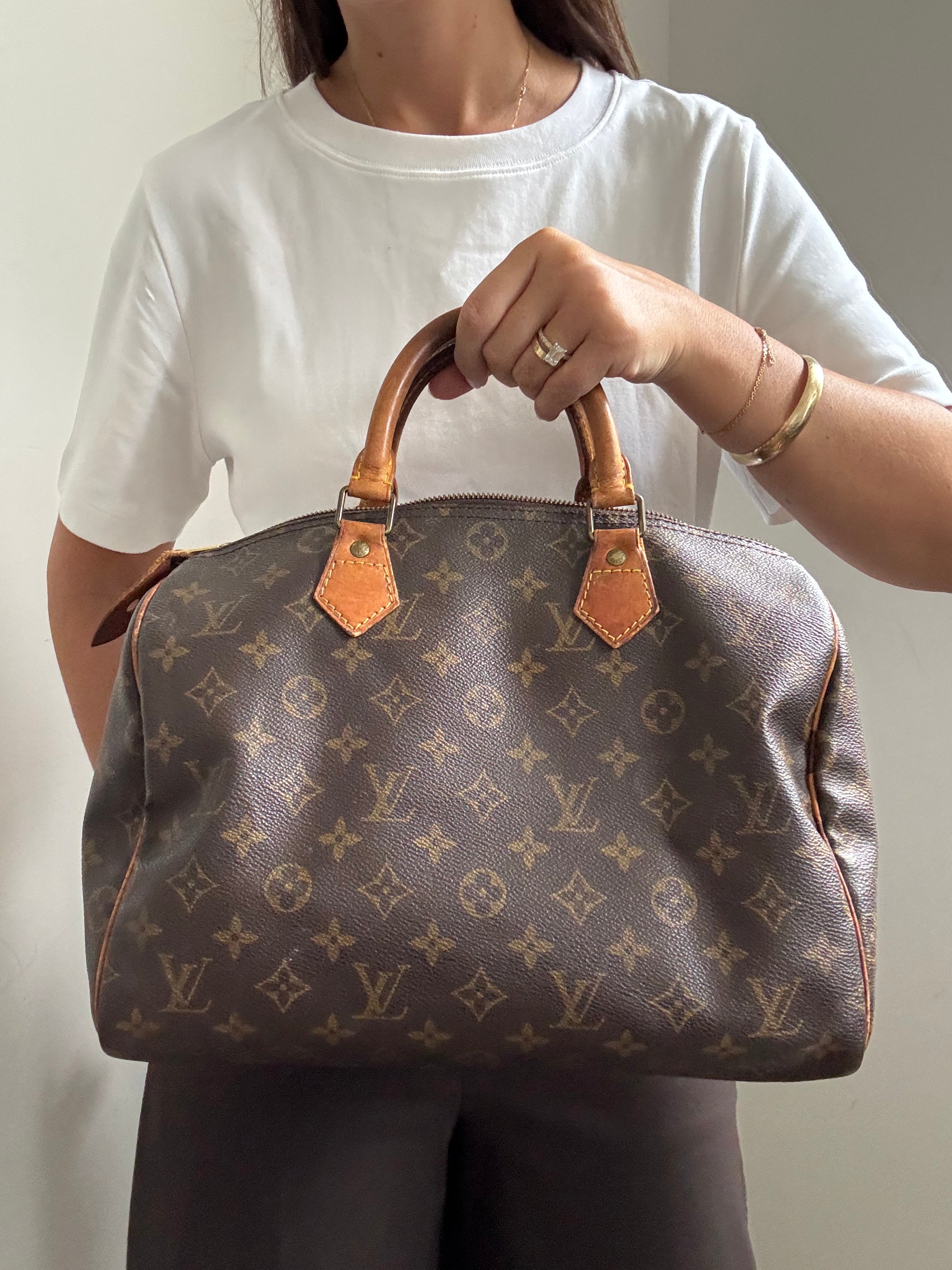 Vintage Louis Vuitton Monogram Speedy