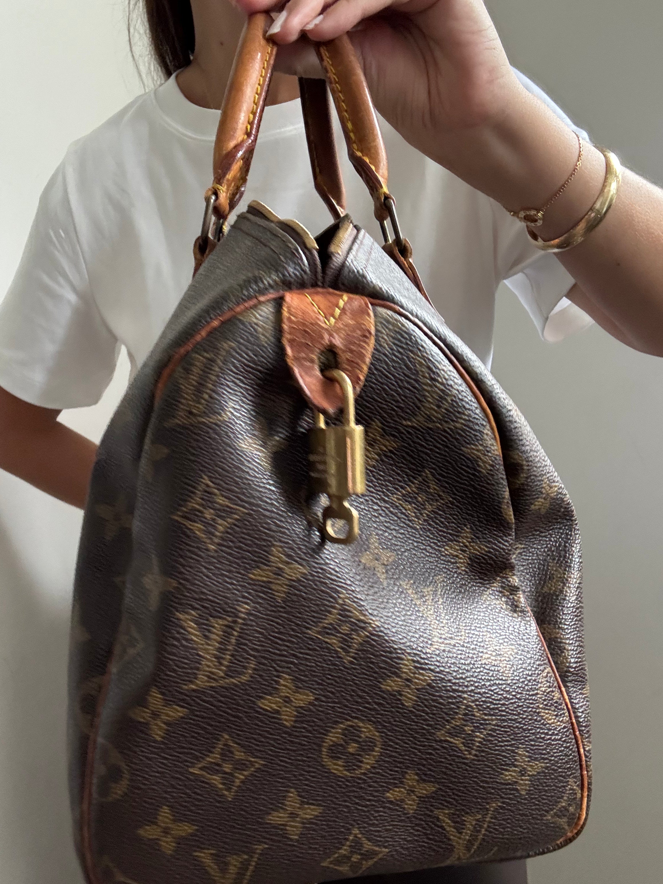 Vintage Louis Vuitton Monogram Speedy