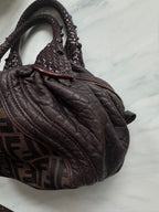 Vintage Fendi Spy Zucca Canvas Bag