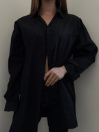 Vintage Versace Black Button-Up Size Large