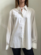Vintage White Classic Button Up Size Large