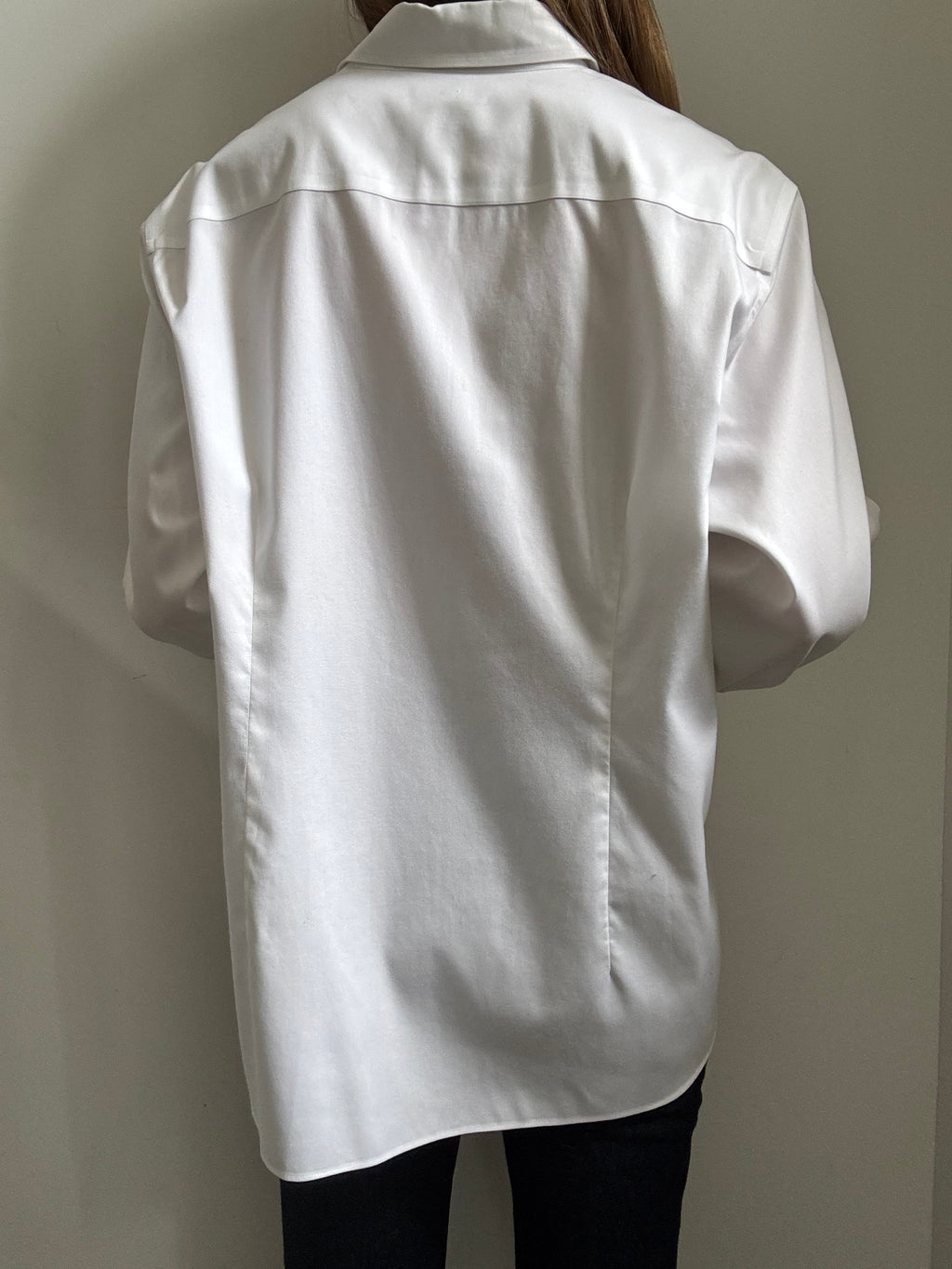 Vintage White Classic Button Up Size Large