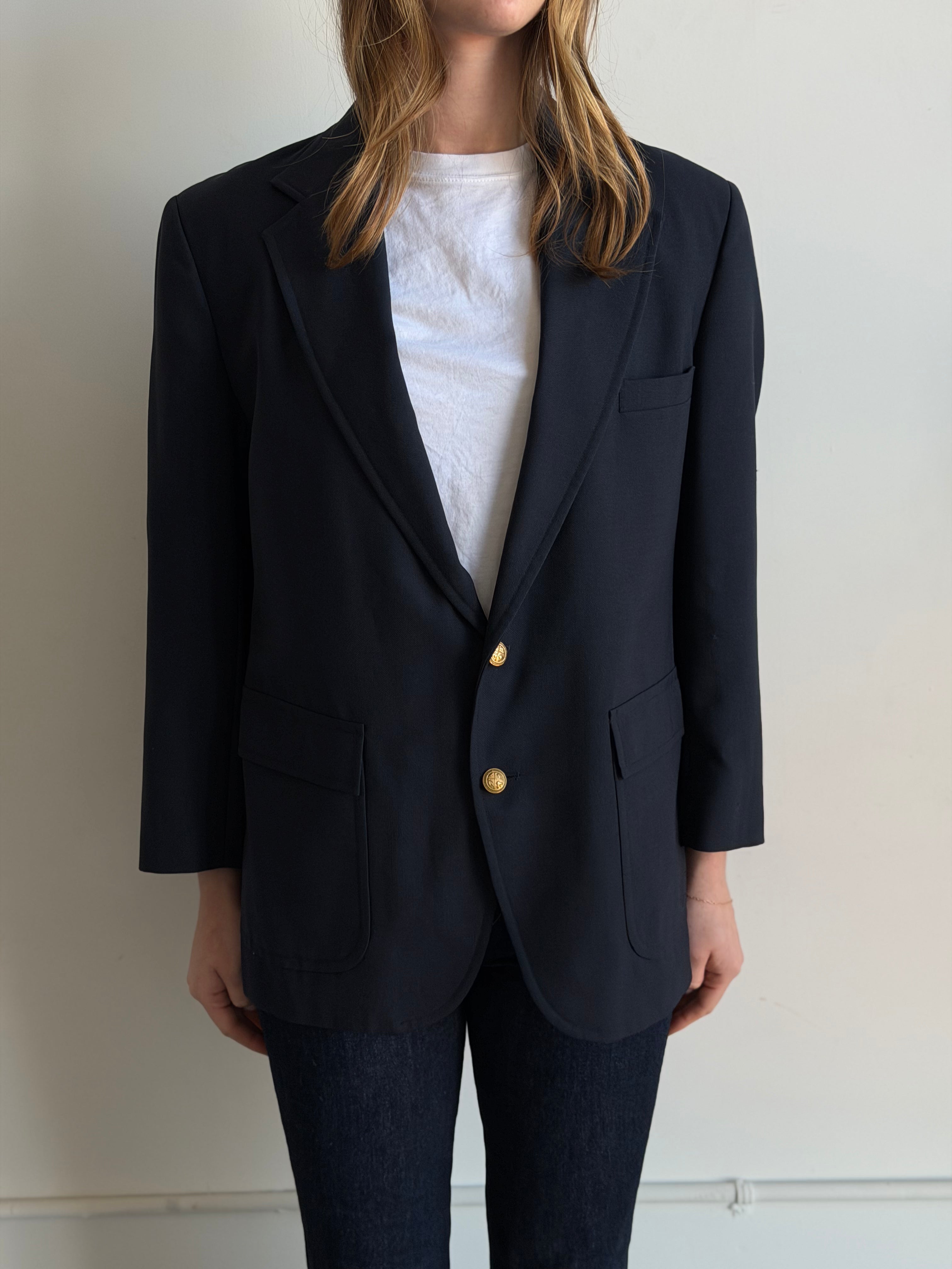 Vintage Navy Blazer Size M