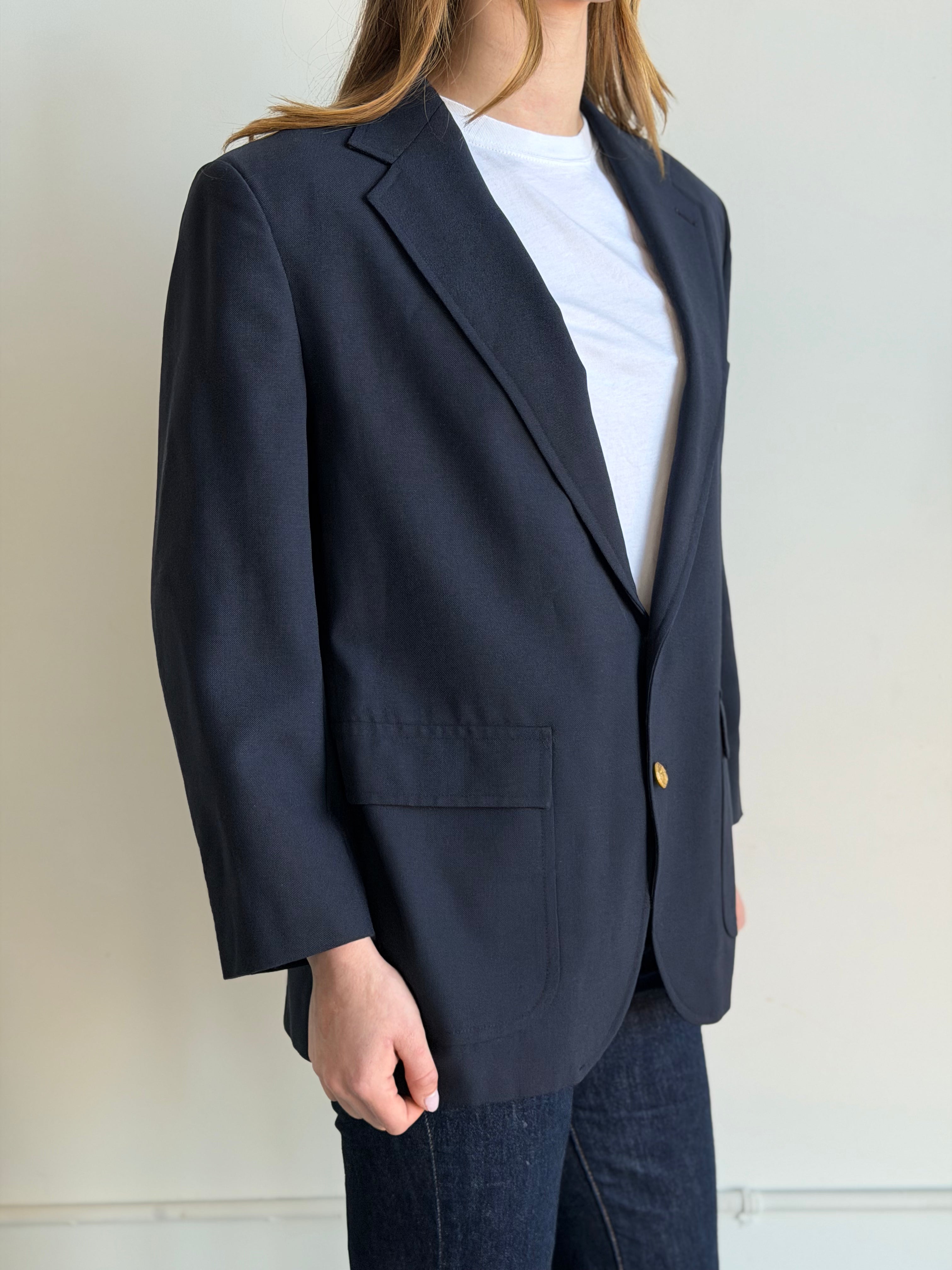 Vintage Navy Blazer Size M