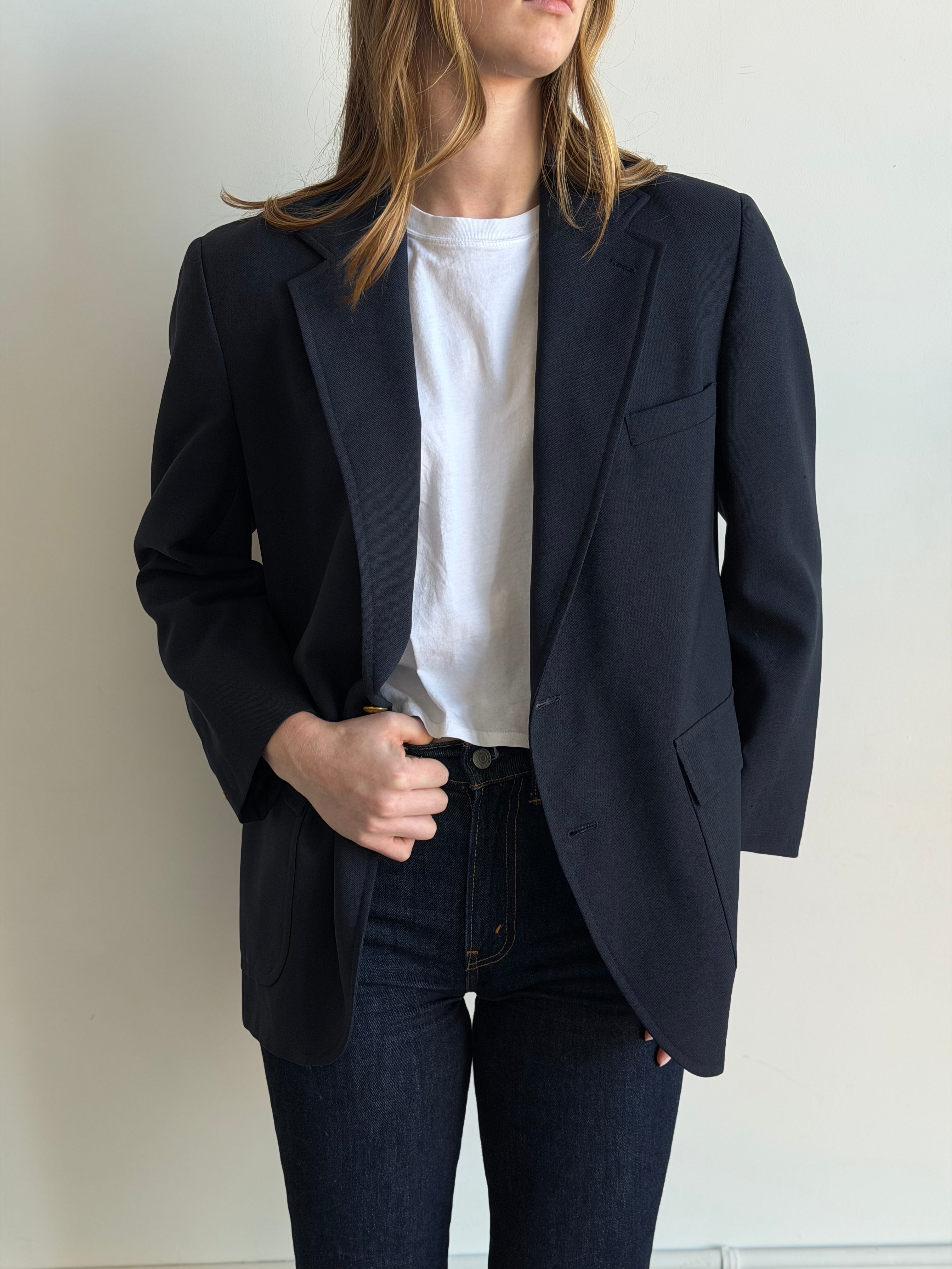 Vintage Navy Blazer Size M